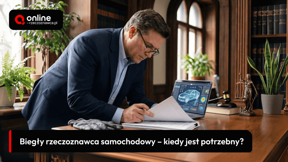 biegły rzeczoznawca samochodowy
