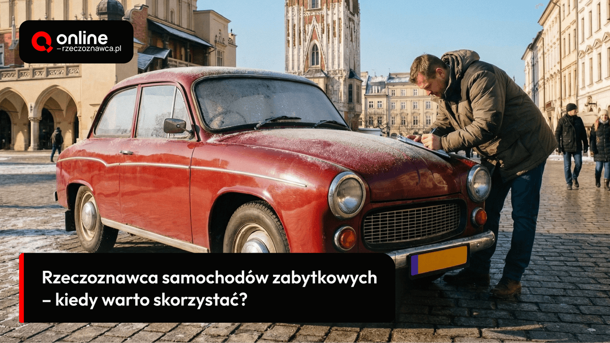 rzeczoznawca samochód zabytkowy